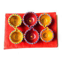 Bright diyas (18 Nos)