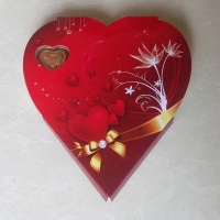 Chocolate Heart Shaped Box (11 pieces)