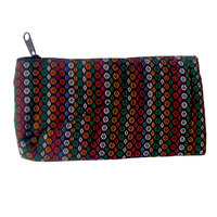 Colorful Rectangular Zip Pouch (3 Nos.)