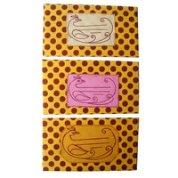 Handmade Paper Envelopes With Dot Design (30 Nos)