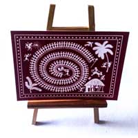 Easel with Warli Card