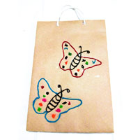 Paper Bag with Design (3 Nos)